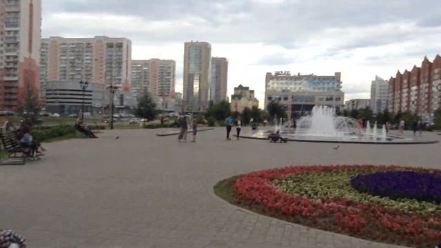 ОБЗОР ФОНТАНА.проспект Ермакова,г.Новокузнецк