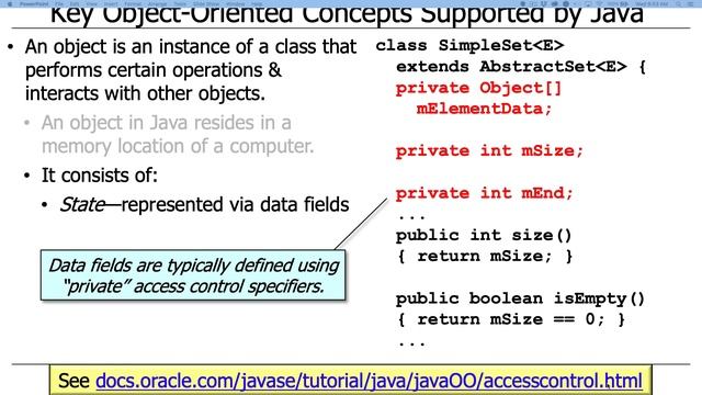 Overview of Java: Key Object-Oriented Concepts and Features смотреть онлайн