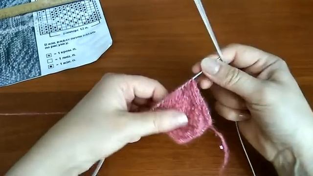 УЗОР ШИШКИ СПИЦАМИ//Очень легко смотреть онлайн