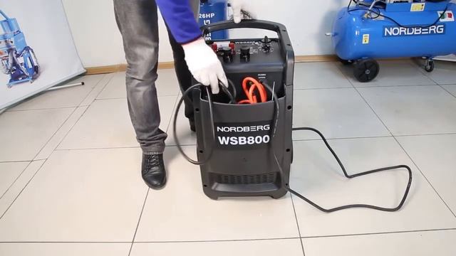 Пуско-зарядное устройство Nordberg WSB800 смотреть онлайн