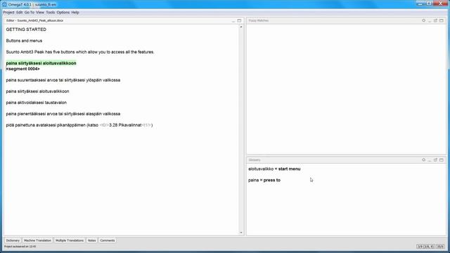 First steps with OmegaT 4.0 (2016 edition) смотреть онлайн