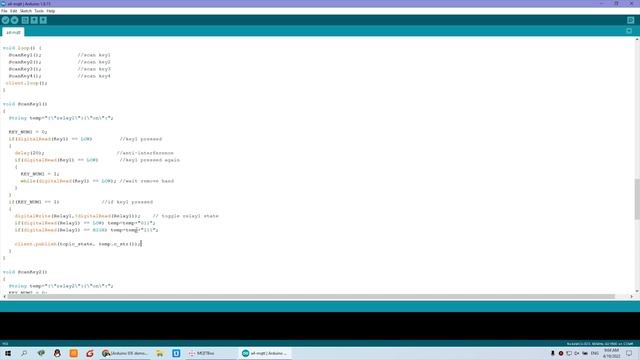 Lesson32- remote control KC868-A4 by MQTT cloud server arduino code sample смотреть онлайн