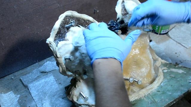 Как сделать силиконовую форму для садовой скульптуры ч3 смотреть онлайн