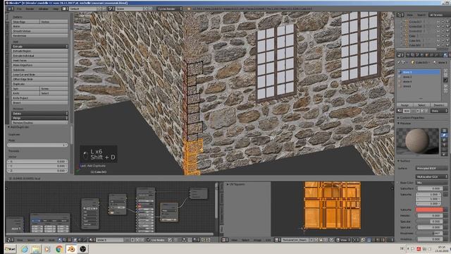 Blender 3D Mega Tutorial St.Michell model museum part3 смотреть онлайн