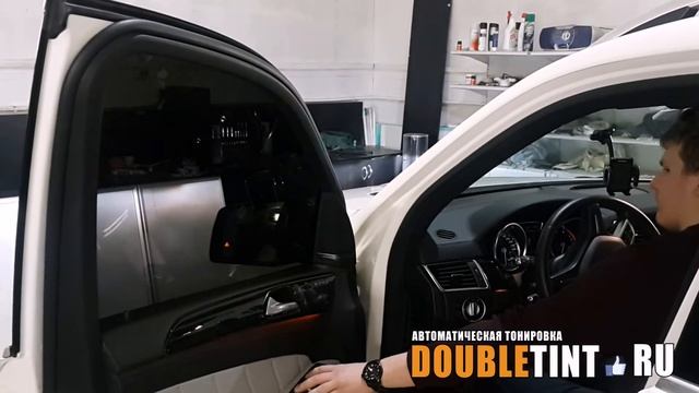 Двойная тонировка Mercedes-Benz GL. Тюнинг 2017 смотреть онлайн