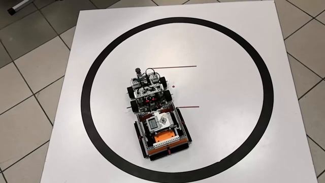 Robosumo Lego EV3. Робо Сумо EV3 подготовка к соревнованиям. Робототехника для начинающих смотреть онлайн
