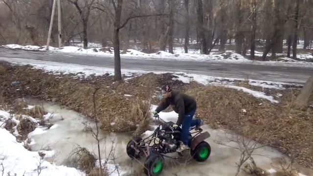 падение с кавадроцикла зимний покотушки по льду смотреть онлайн