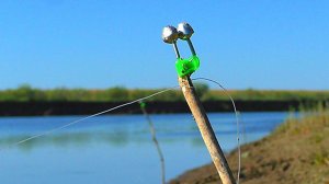 РЫБАЛКА НА ЗАКИДУШКИ. самая простая снасть на сазана. Рыбалка на сазана.