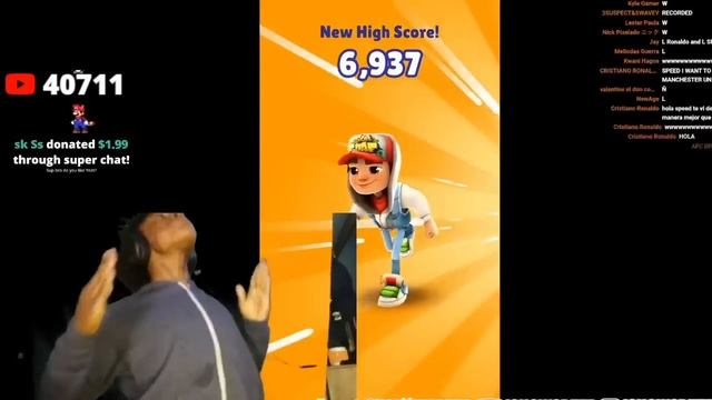 IShowSpeed DANCES To Subway Surfers Beat..??