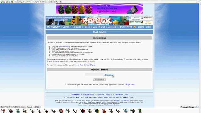 ROBLOX - How to copy Shirts or Pants смотреть онлайн
