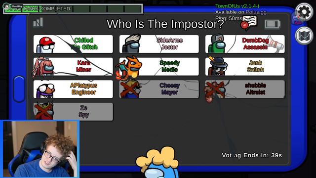 MY BEST GLITCH GAMES EVER - Among Us Town Of Salem Mod смотреть онлайн