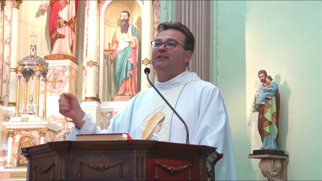 Igreja Matriz de Nova Roma do Sul lotou para a celebração da Missa da Novena da Romaria Votiva 2024 смотреть онлайн