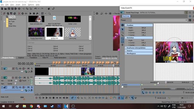 TUTORIAL INTRO DORGAS NO SONY VEGAS (TODAS VERSÕES) смотреть онлайн