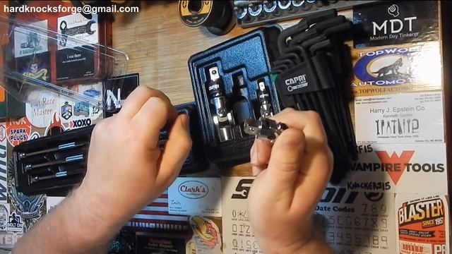 Capri Hex & Torx keys Wobble + extensions and locking universal adapters смотреть онлайн