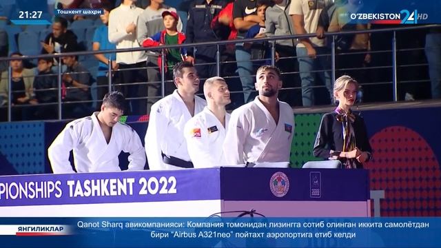 Музаффарбек Тўрабоев 100 кг вазн тоифасида жаҳон чемпиони унвонига сазовор бўлди смотреть онлайн