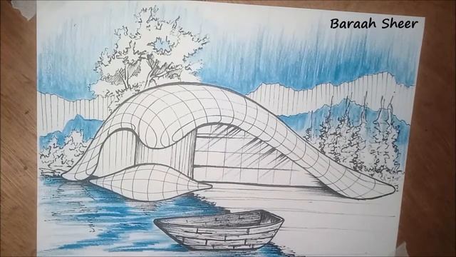 Architectural Sketch with Pencil Colors смотреть онлайн