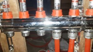 Теплый водяной пол. Самое простое подключение электрокотла к коллектору