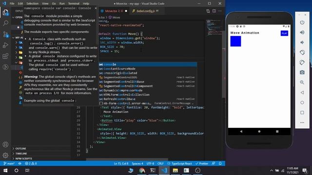 Animations in react native - Part 1 (Basics) смотреть онлайн