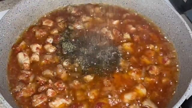 Макароны с сыром и курицей | В духовке | Паста по-итальянски смотреть онлайн