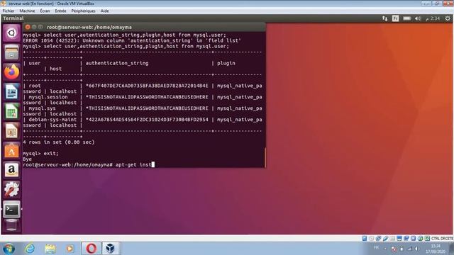 mise en place de serveur web sous ubuntu смотреть онлайн
