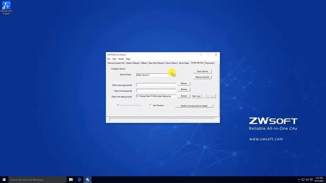 Network License: LMTOOLS Configuration | ZWCAD Activation Tutorial смотреть онлайн