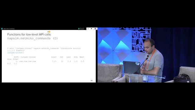 Extending Salt's capabilities for event driven network automation and orchestration смотреть онлайн