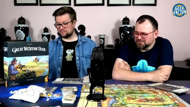 Geek Factor Squad - Recenzja Gry GREAT WESTERN TRAIL: 2 EDYCJA i Krótkie Porównanie do edycji 1 смотреть онлайн
