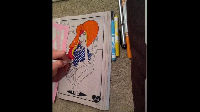 Барби на пляже/Barbie on a beach раскраска - мультик смотреть онлайн