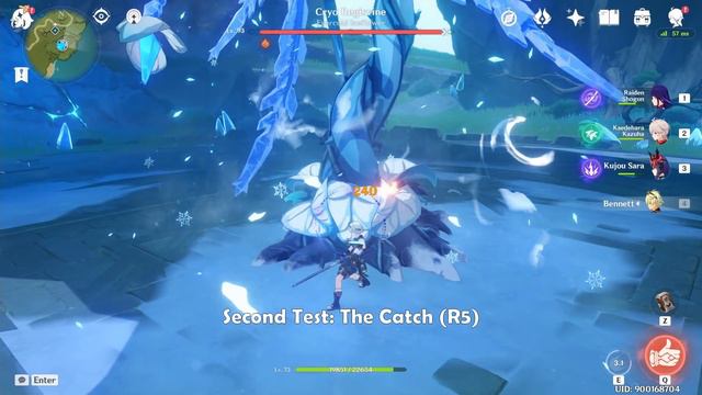 Wavebreaker's Fin (R1) vs The Catch (R5) Damage Comparison for Baal | Genshin Impact смотреть онлайн