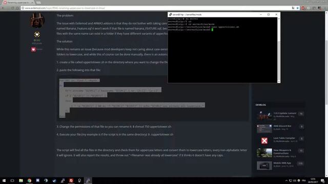 Installation de mods sur un serveur Arma 3 sous Debian смотреть онлайн