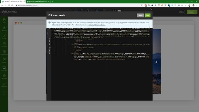 How To Create A Full-Width Carousel In Kartra смотреть онлайн