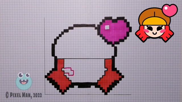 Как нарисовать значок ДЖЕССИ по клеточкам || Бравл Старс | Brawl Stars смотреть онлайн