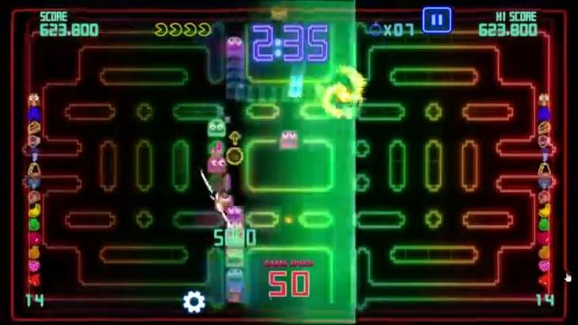 Pac Man Championship Edition DX Windows 8 Version смотреть онлайн