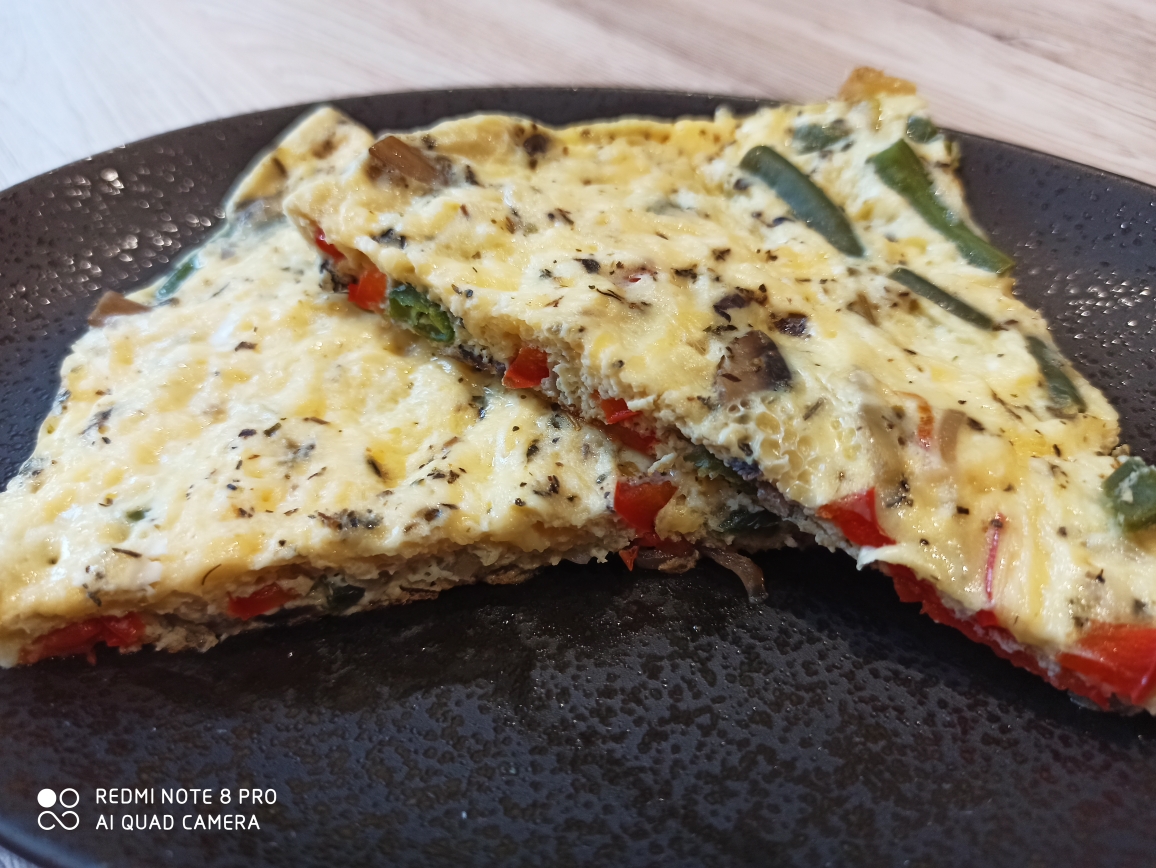 Фриттата, итальянский омлет. Классический рецепт.