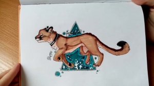 ✨Мои рисунки котов-воителей//Обзор№41//Мои персонажи//заказы//Ос//Цитаты//Кофейка✨