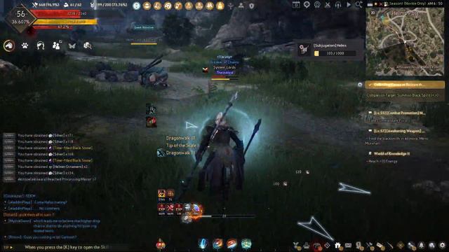 Black Desert Online Seasonal Drakania Part 17 - Awakening Quest Complete - NO Commentary gameplay смотреть онлайн
