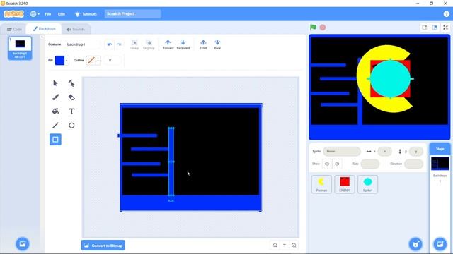 HOW TO MAKE PACMAN GAME #1|STZ SAKHA смотреть онлайн