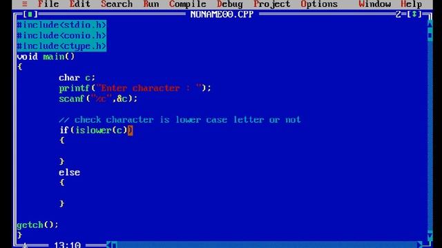 How to check if a character is lowercase or Not in c programming: islower() function смотреть онлайн