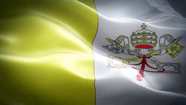 Vaticano anthem & flag FullHD / Ватикан гимн и флаг / Inno Vaticano e bandiera смотреть онлайн
