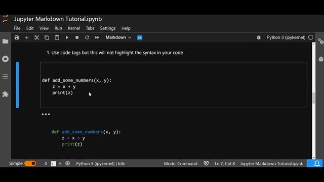 A really quick & easy guide to Jupyter Markdown смотреть онлайн