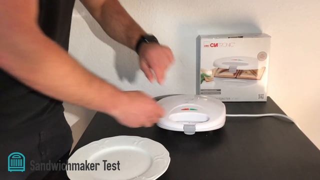 Clatronic ST 3477 Sandwichmaker Test смотреть онлайн