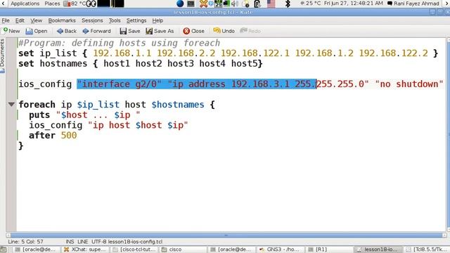 Tcl/Cisco Lesson 18: [ios_config] and advanced usage of foreach loops (Arabic Version) смотреть онлайн
