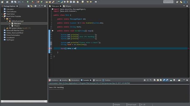 HashDog Java Hash Cracker Part 1 смотреть онлайн