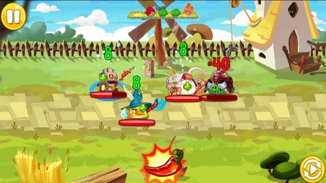 Angry Birds Epic Gameplay Walkthrough - Wave Battle:Golden Fields 3 for Android/IOS смотреть онлайн