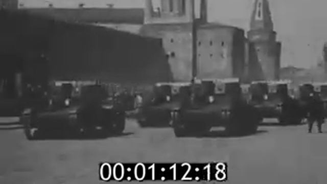 Первомайский военный парад 1934 года смотреть онлайн