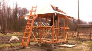 Беседка на даче. Строим деревянную беседку на даче своими руками