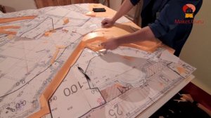 Подмакетник;  сложный рельеф на макете (ландшафт, горы, холмы)