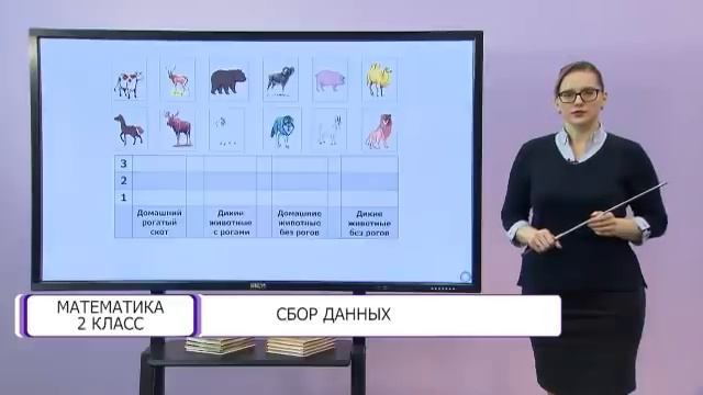 Математика. 2 класс. Сбор данных /25.12.2020/ смотреть онлайн