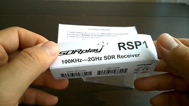 SDR приемник SDRplay RSP1