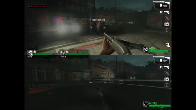 Left 4 Dead PC Split Screen Gameplay Footage смотреть онлайн